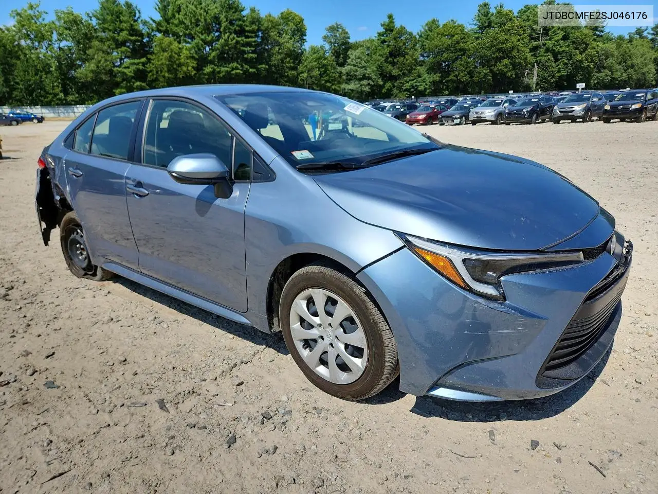 2025 Toyota Corolla Hybrid Le VIN: JTDBCMFE2SJ046176 Lot: 61885546