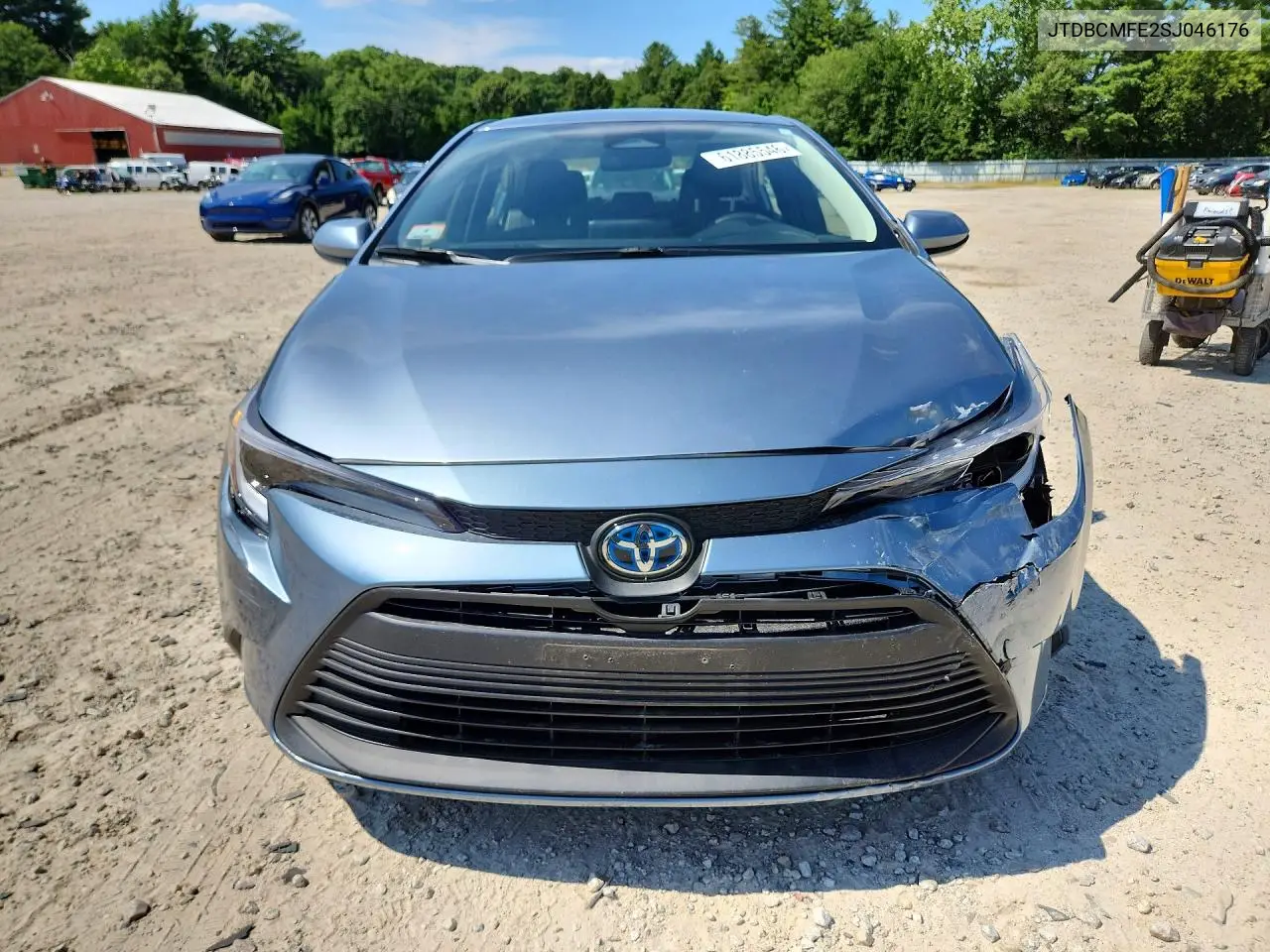 2025 Toyota Corolla Hybrid Le VIN: JTDBCMFE2SJ046176 Lot: 61885546