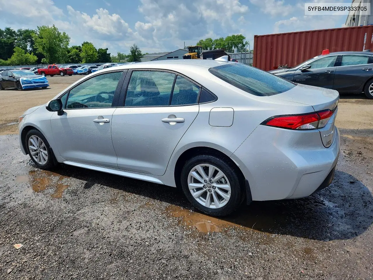 2025 Toyota Corolla Le VIN: 5YFB4MDE9SP333705 Lot: 62292386
