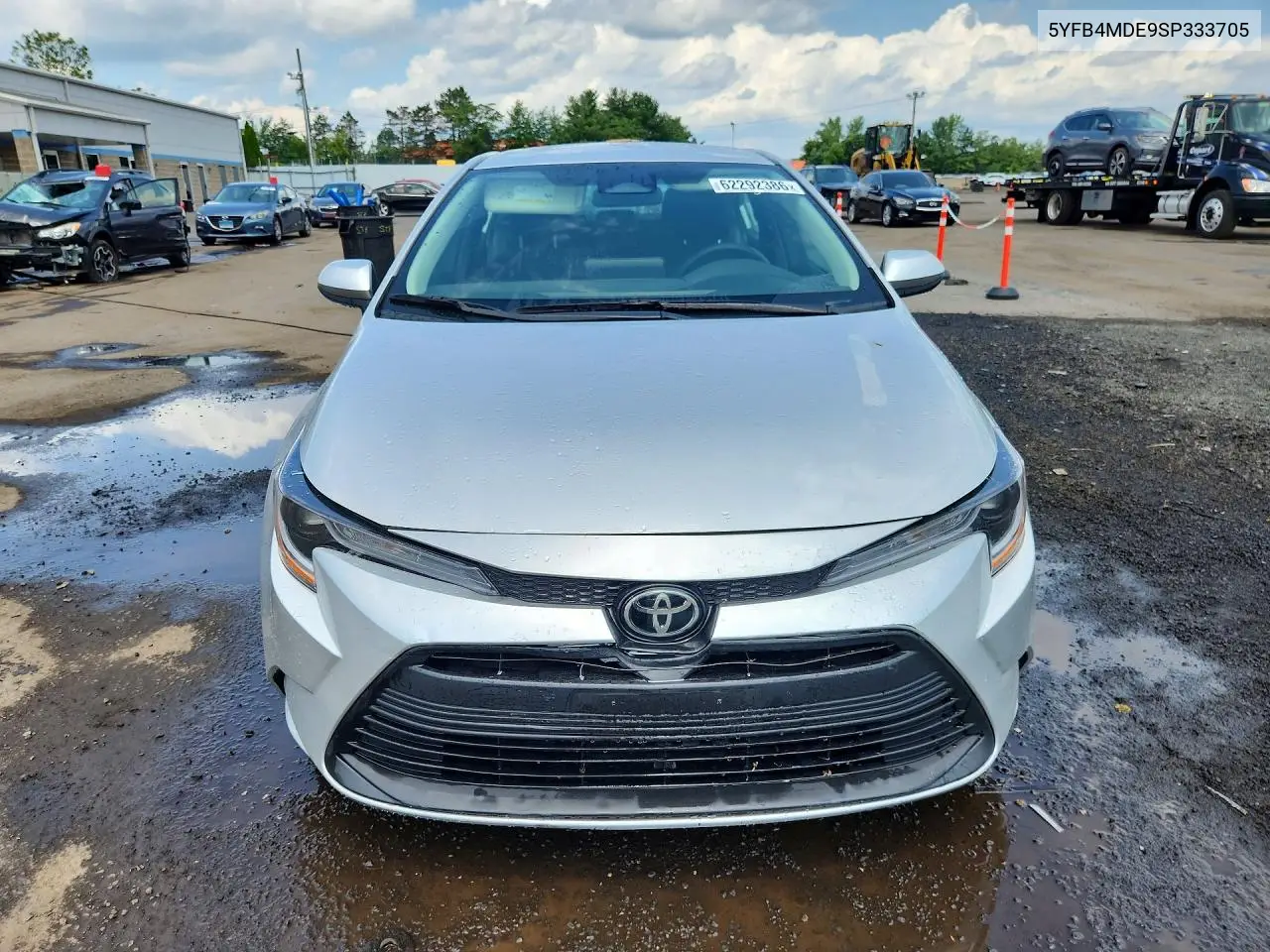 2025 Toyota Corolla Le VIN: 5YFB4MDE9SP333705 Lot: 62292386