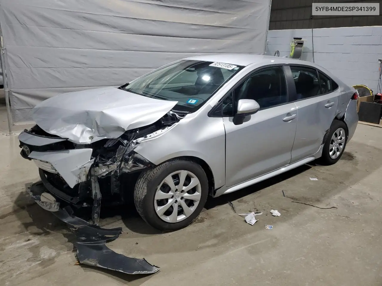 5YFB4MDE2SP341399 2025 Toyota Corolla Le