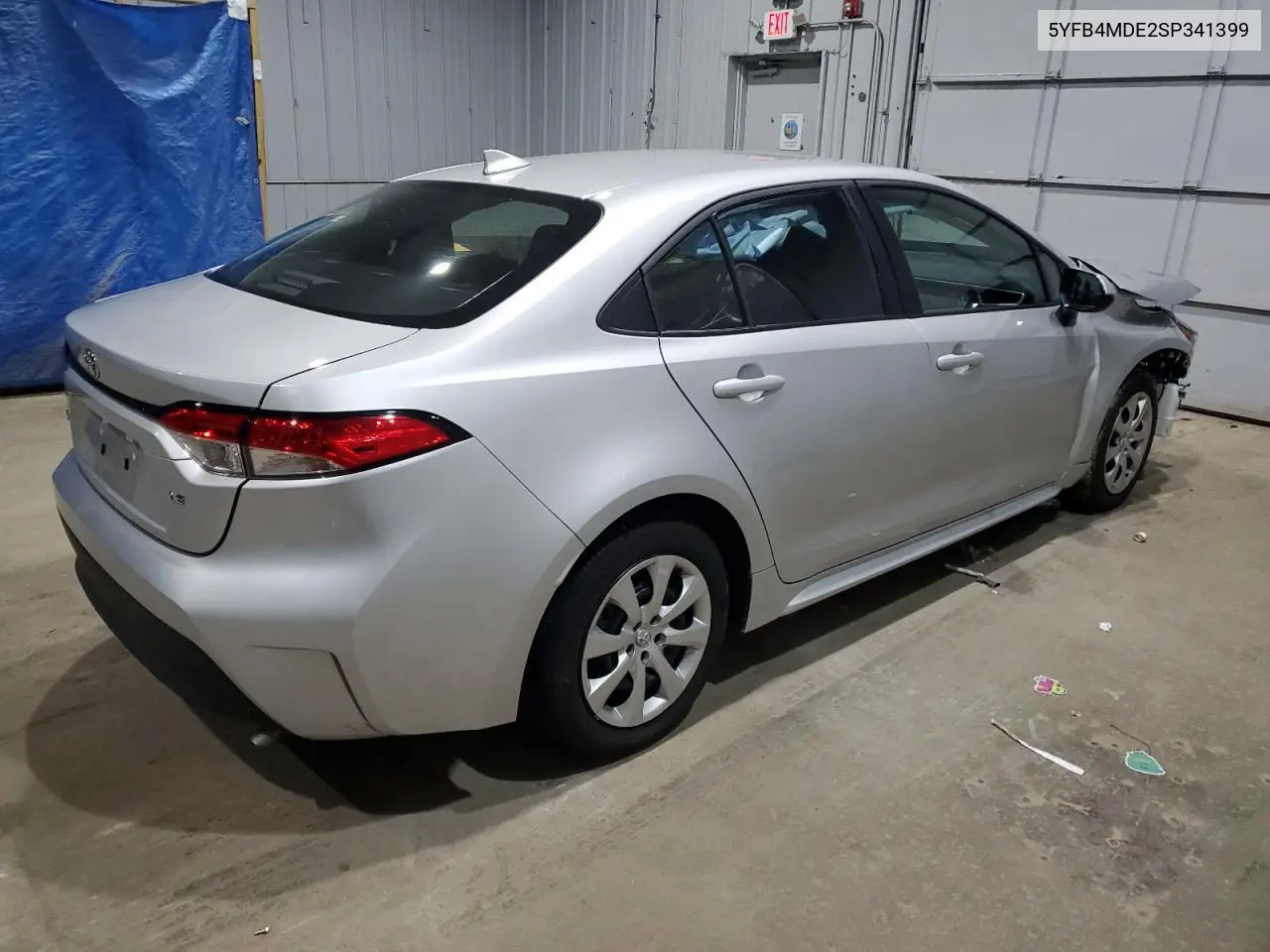 5YFB4MDE2SP341399 2025 Toyota Corolla Le