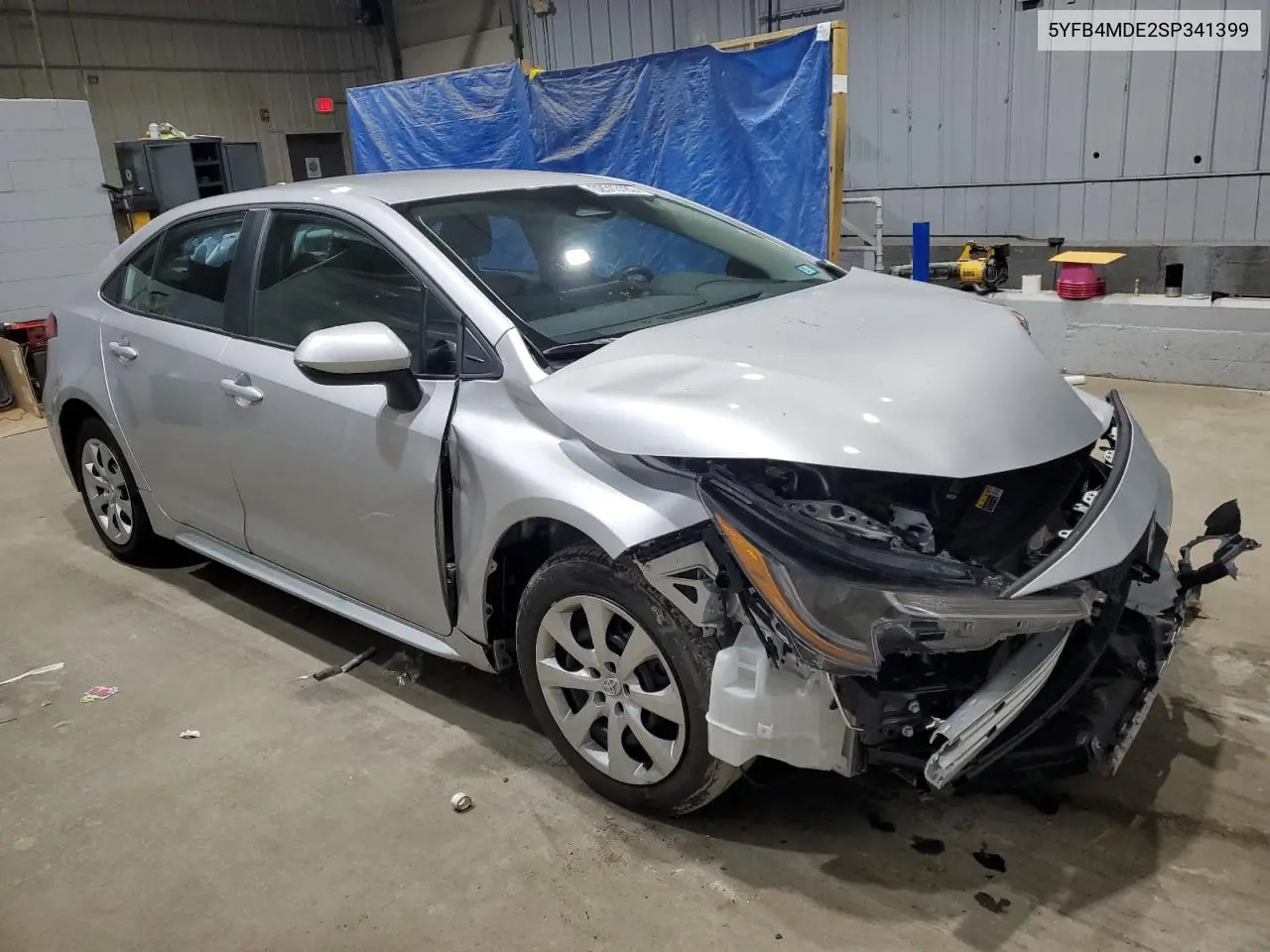 5YFB4MDE2SP341399 2025 Toyota Corolla Le