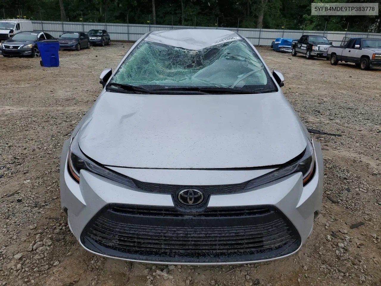 2026 Toyota Corolla Le VIN: 5YFB4MDE9TP383778 Lot: 56461096