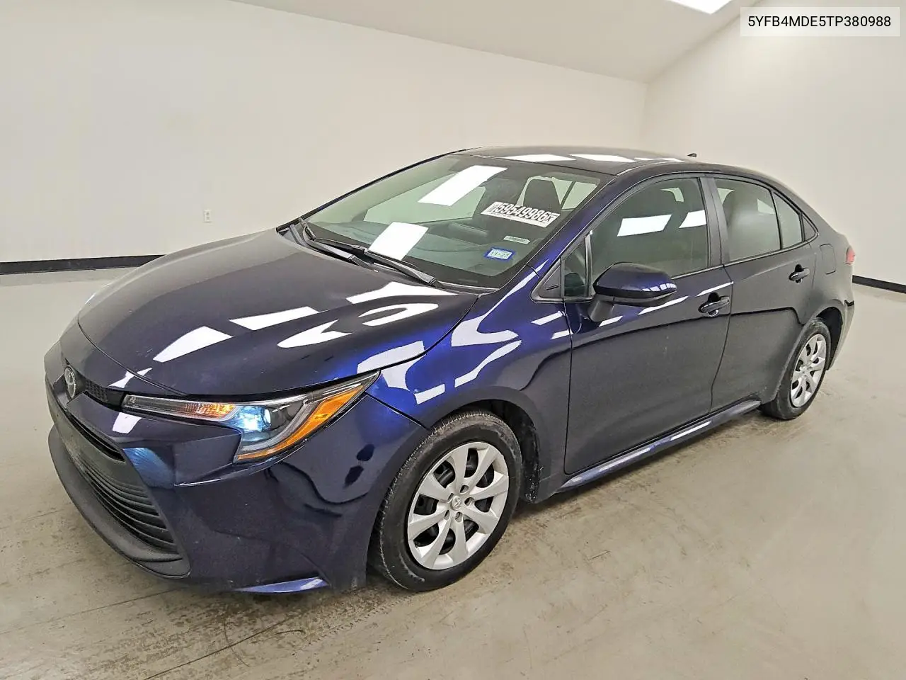 2026 Toyota Corolla Le VIN: 5YFB4MDE5TP380988 Lot: 59549986