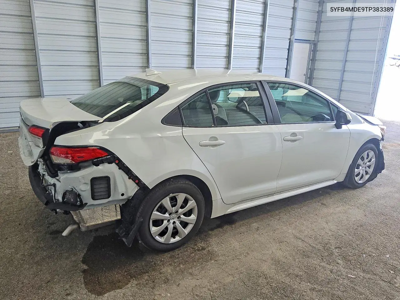 2026 Toyota Corolla Le VIN: 5YFB4MDE9TP383389 Lot: 59821086