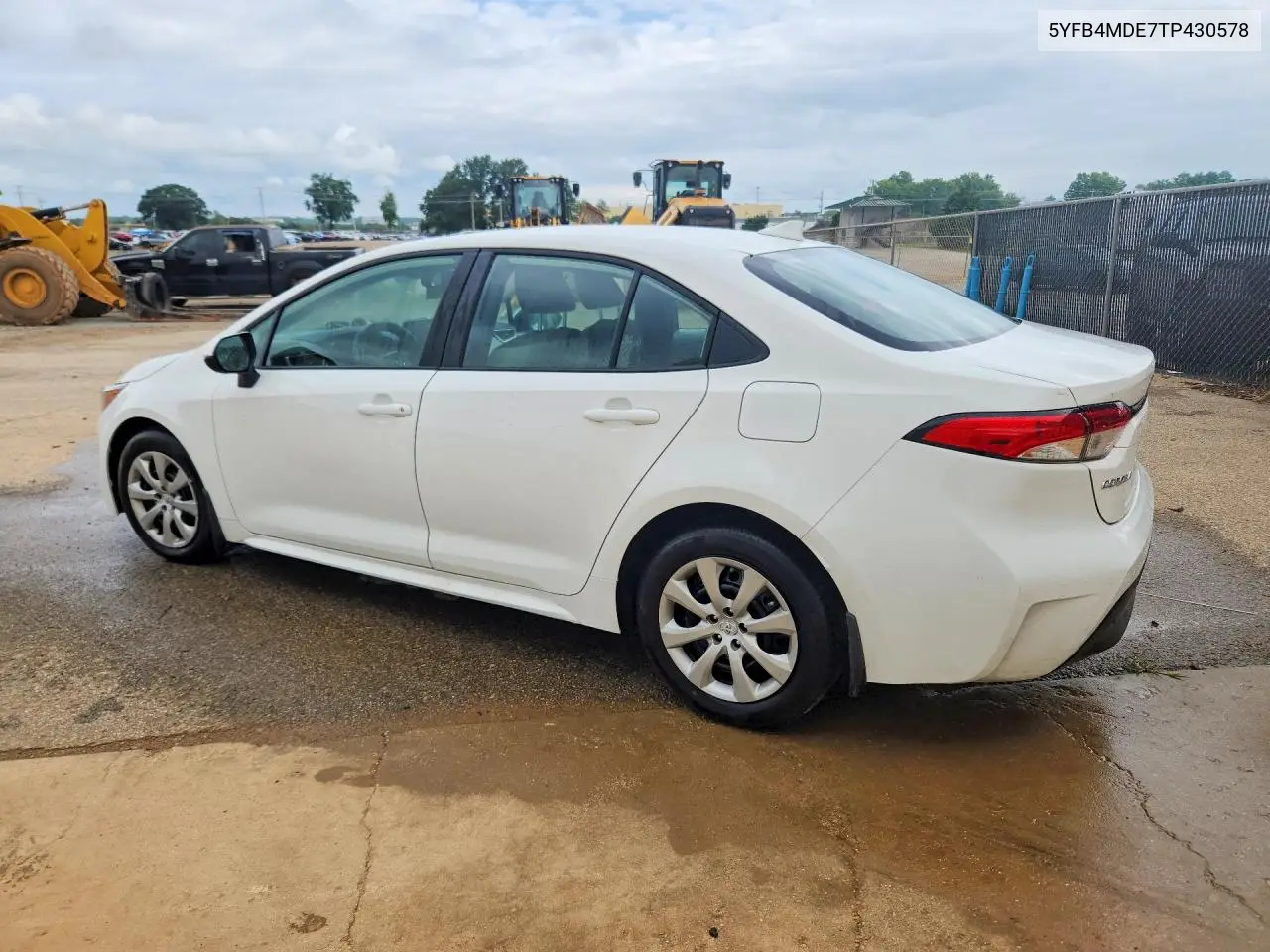 2026 Toyota Corolla Le VIN: 5YFB4MDE7TP430578 Lot: 60302136