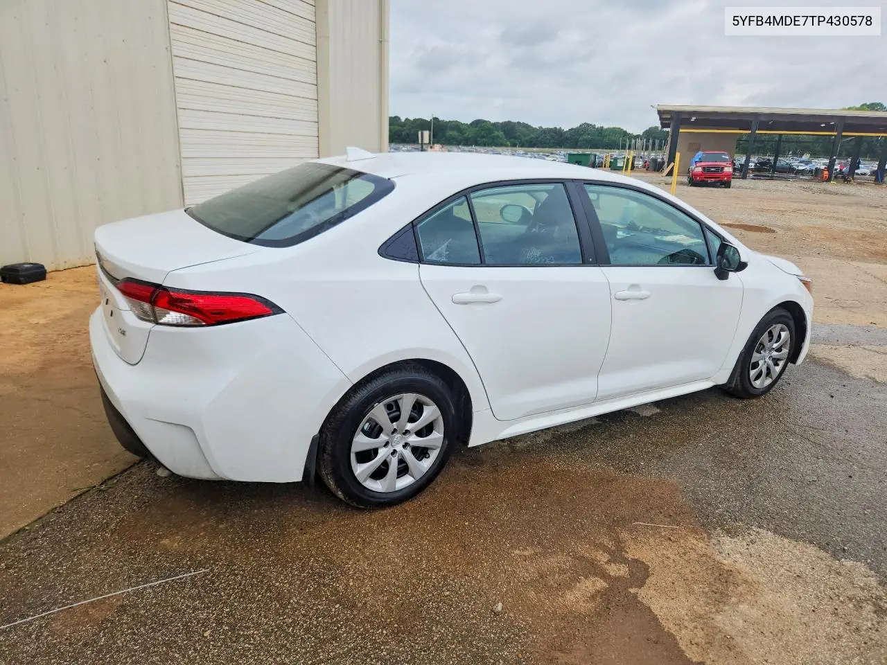 2026 Toyota Corolla Le VIN: 5YFB4MDE7TP430578 Lot: 60302136
