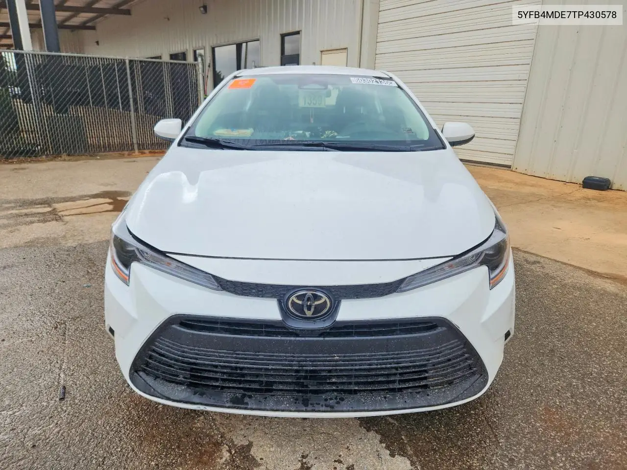 2026 Toyota Corolla Le VIN: 5YFB4MDE7TP430578 Lot: 60302136