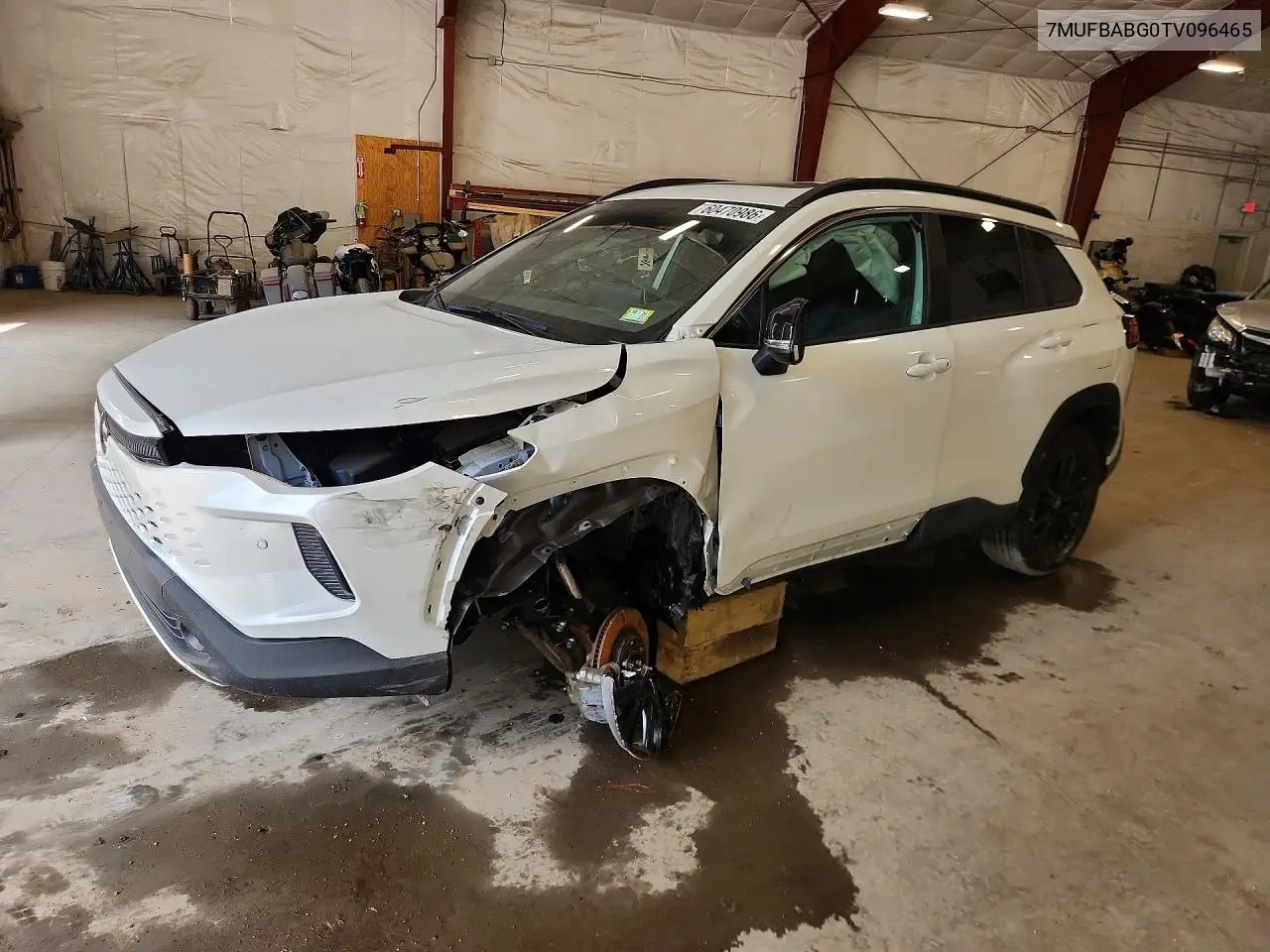 2026 Toyota Corolla Cross Hybrid Xse VIN: 7MUFBABG0TV096465 Lot: 60470986