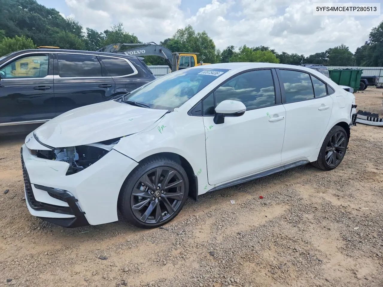 2026 Toyota Corolla Se VIN: 5YFS4MCE4TP280513 Lot: 60875436
