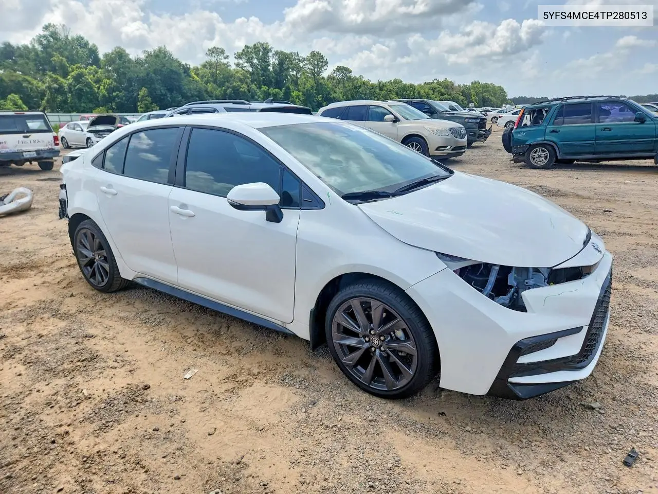 2026 Toyota Corolla Se VIN: 5YFS4MCE4TP280513 Lot: 60875436
