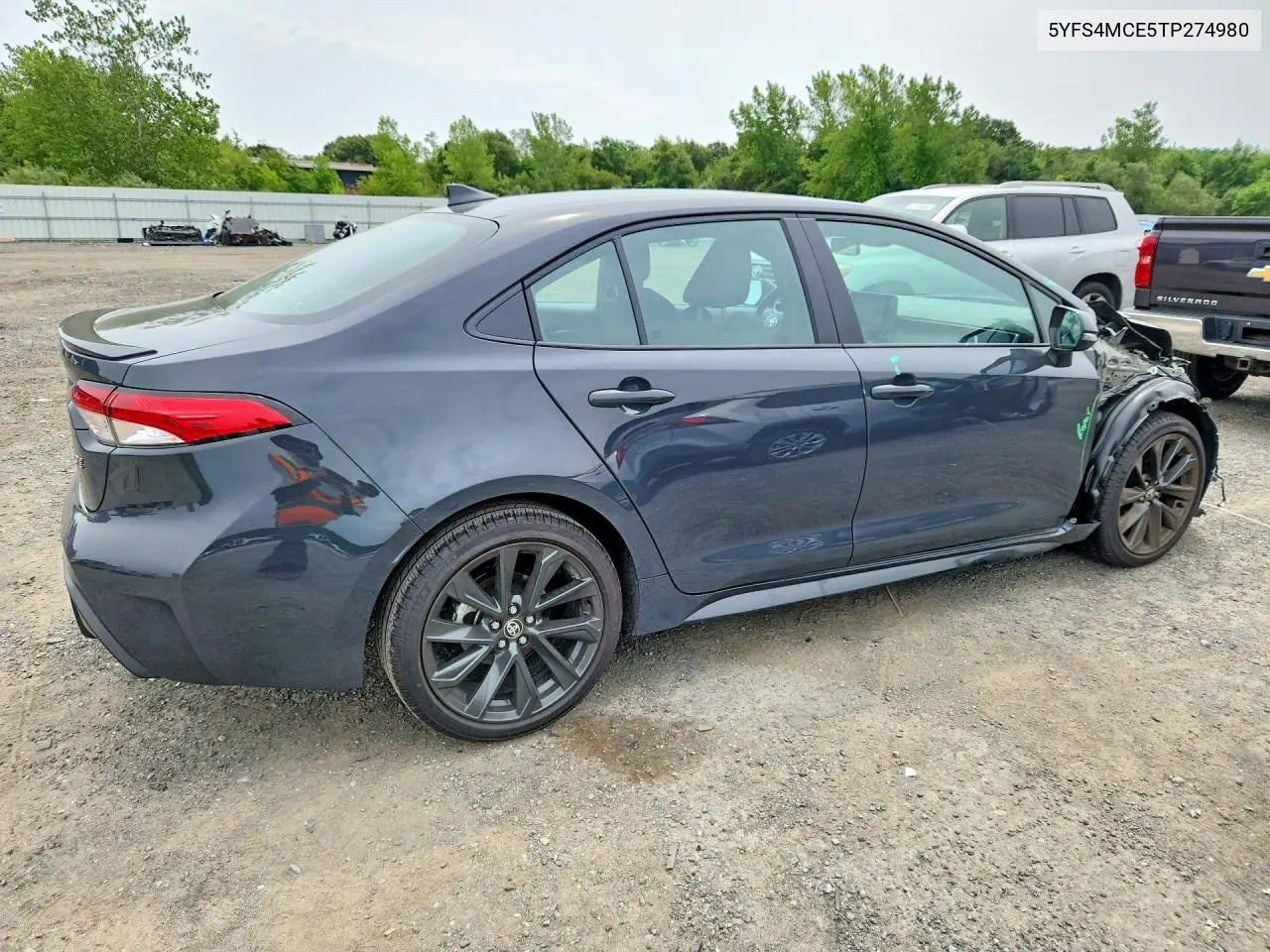 2026 Toyota Corolla Se VIN: 5YFS4MCE5TP274980 Lot: 61231286