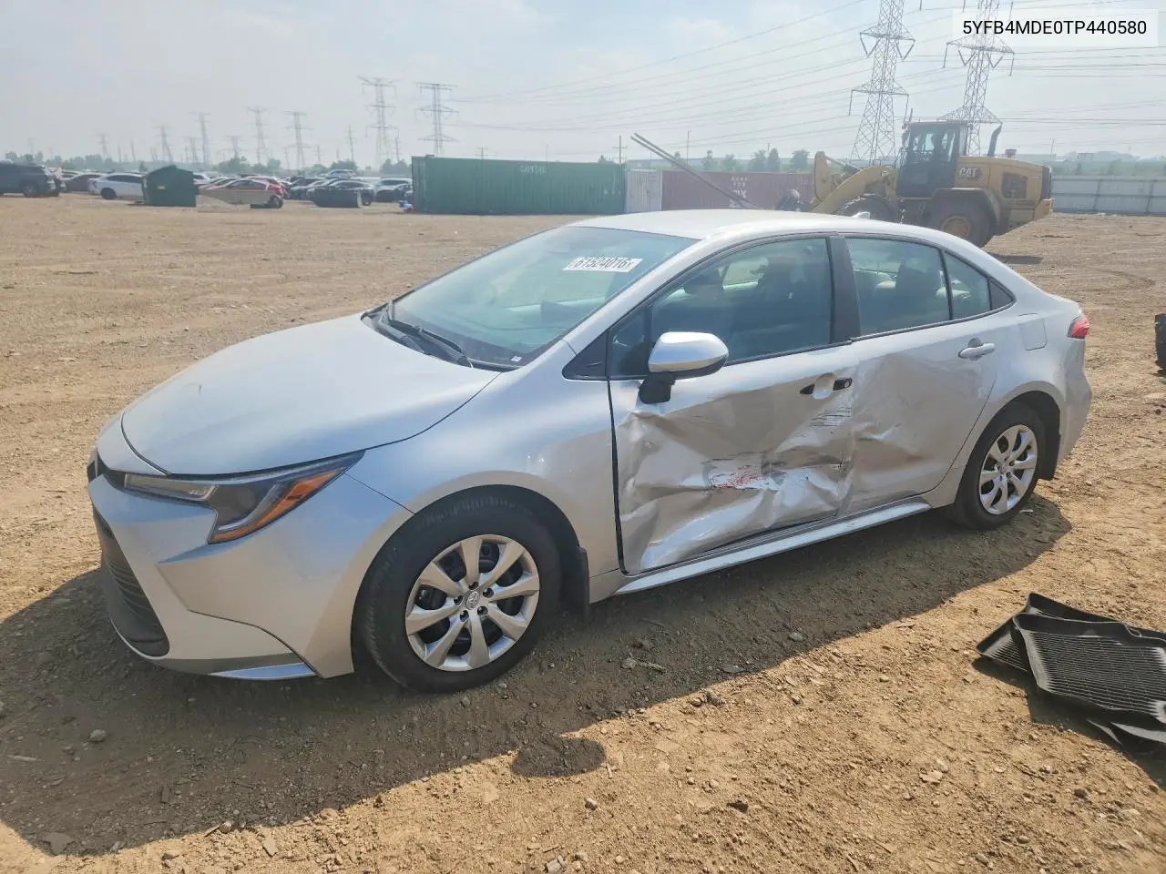 2026 Toyota Corolla Le VIN: 5YFB4MDE0TP440580 Lot: 61524016