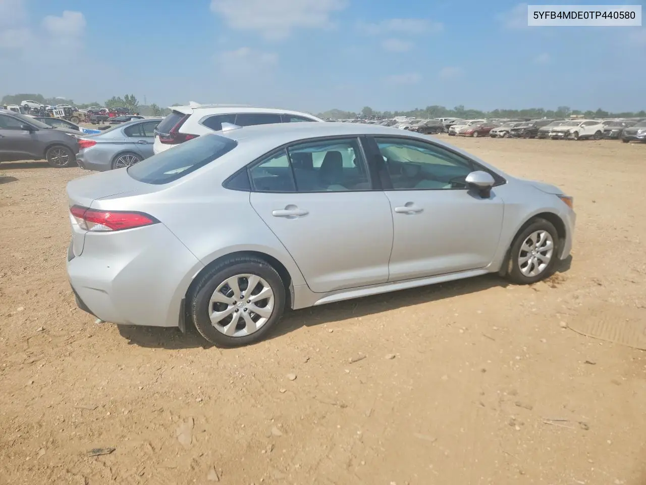 2026 Toyota Corolla Le VIN: 5YFB4MDE0TP440580 Lot: 61524016