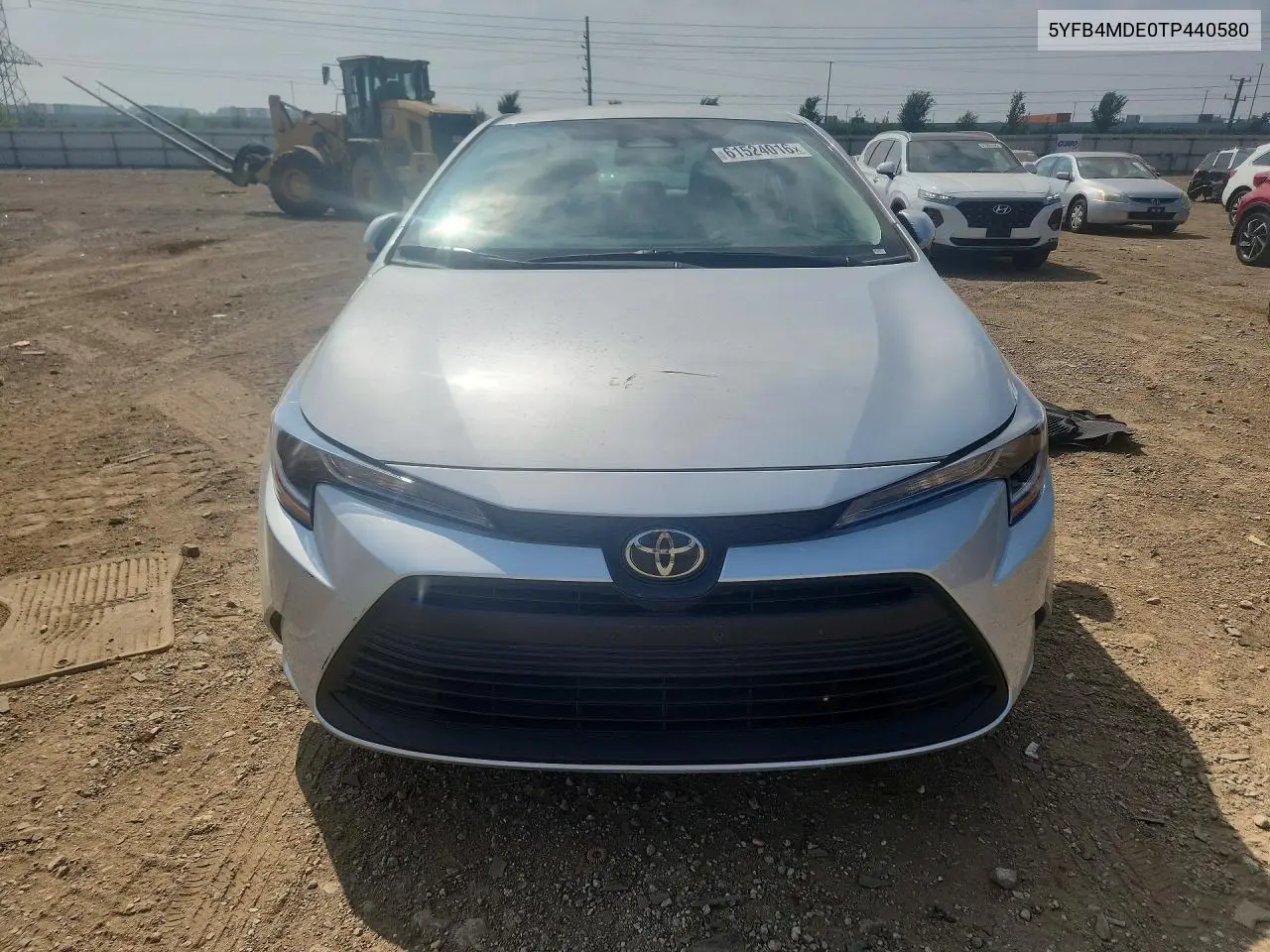 2026 Toyota Corolla Le VIN: 5YFB4MDE0TP440580 Lot: 61524016