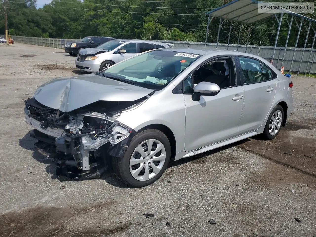 2026 Toyota Corolla Le VIN: 5YFB4MDE7TP368745 Lot: 61927546