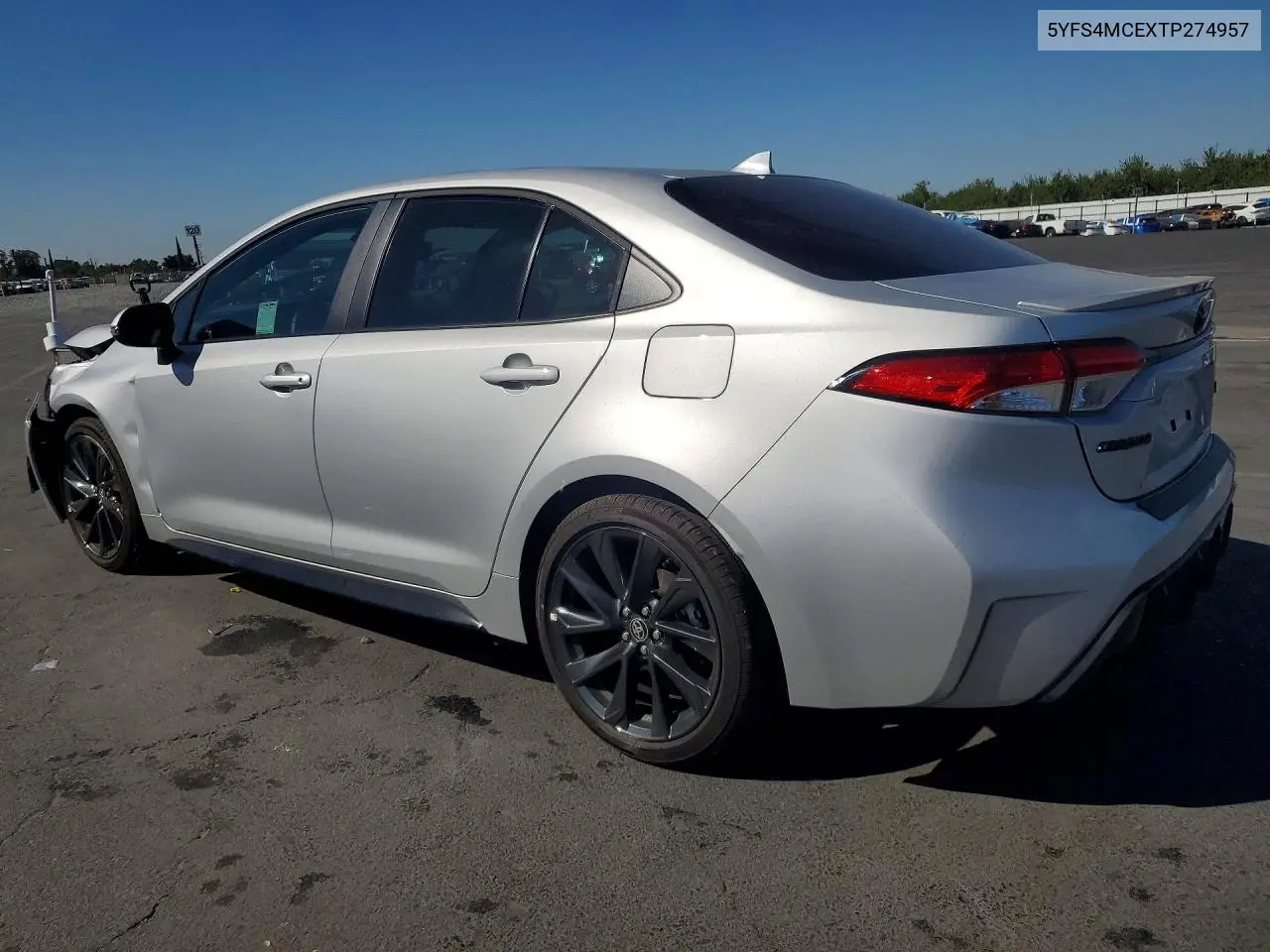 2026 Toyota Corolla Se VIN: 5YFS4MCEXTP274957 Lot: 62084566