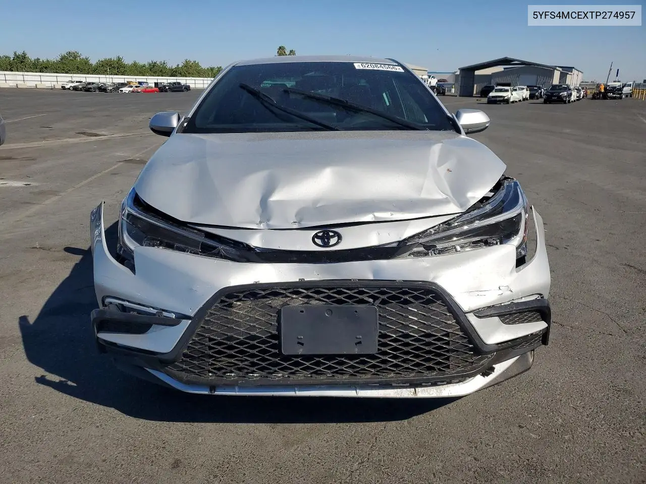 2026 Toyota Corolla Se VIN: 5YFS4MCEXTP274957 Lot: 62084566