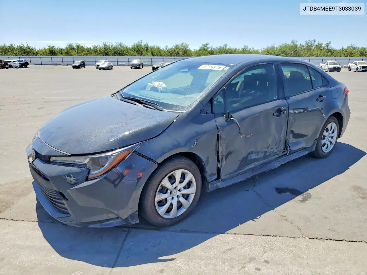 2026 Toyota Corolla Le VIN: JTDB4MEE9T3033039 Lot: 62164616
