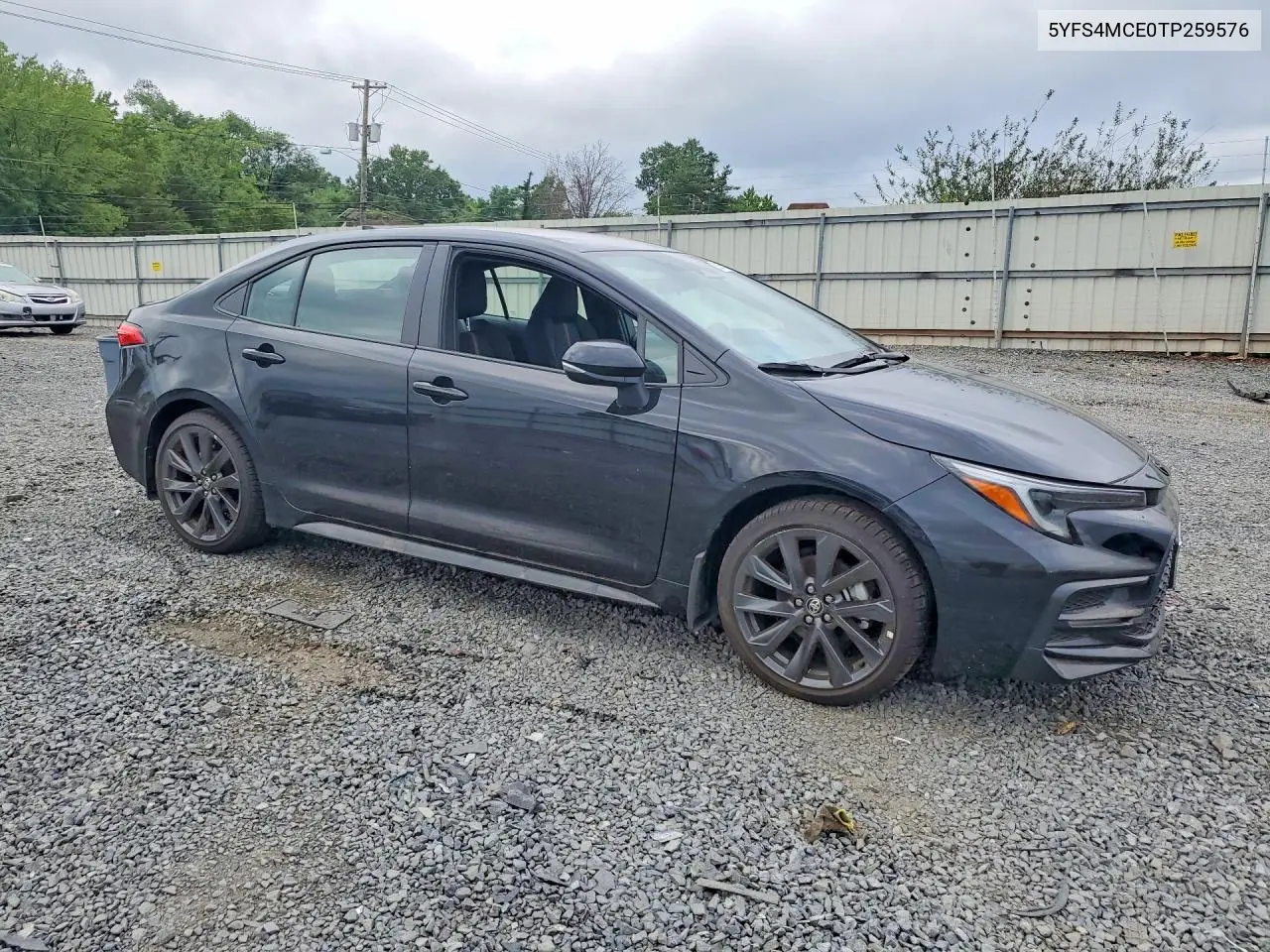 2026 Toyota Corolla Se VIN: 5YFS4MCE0TP259576 Lot: 62165766