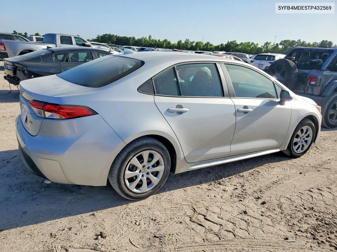 2026 Toyota Corolla Le VIN: 5YFB4MDE5TP432569 Lot: 62232076