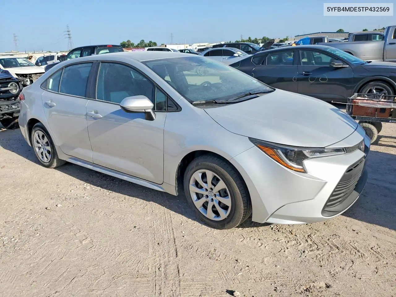 2026 Toyota Corolla Le VIN: 5YFB4MDE5TP432569 Lot: 62232076
