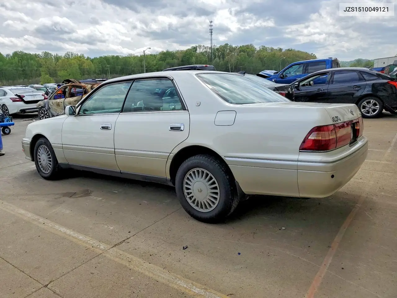 1996 Toyota Crown VIN: JZS1510049121 Lot: 50002556