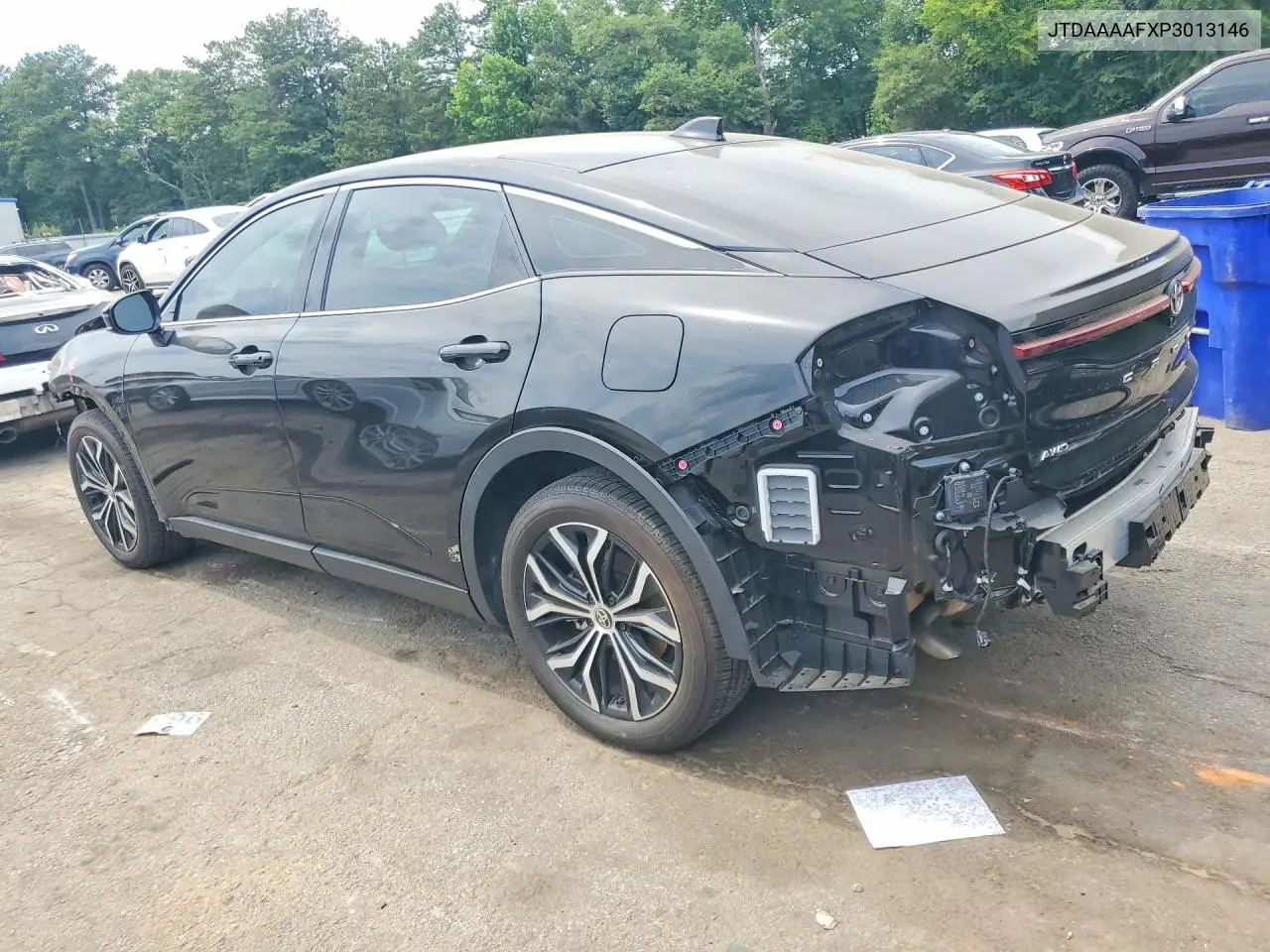 2023 Toyota Crown Limited VIN: JTDAAAAFXP3013146 Lot: 57076956