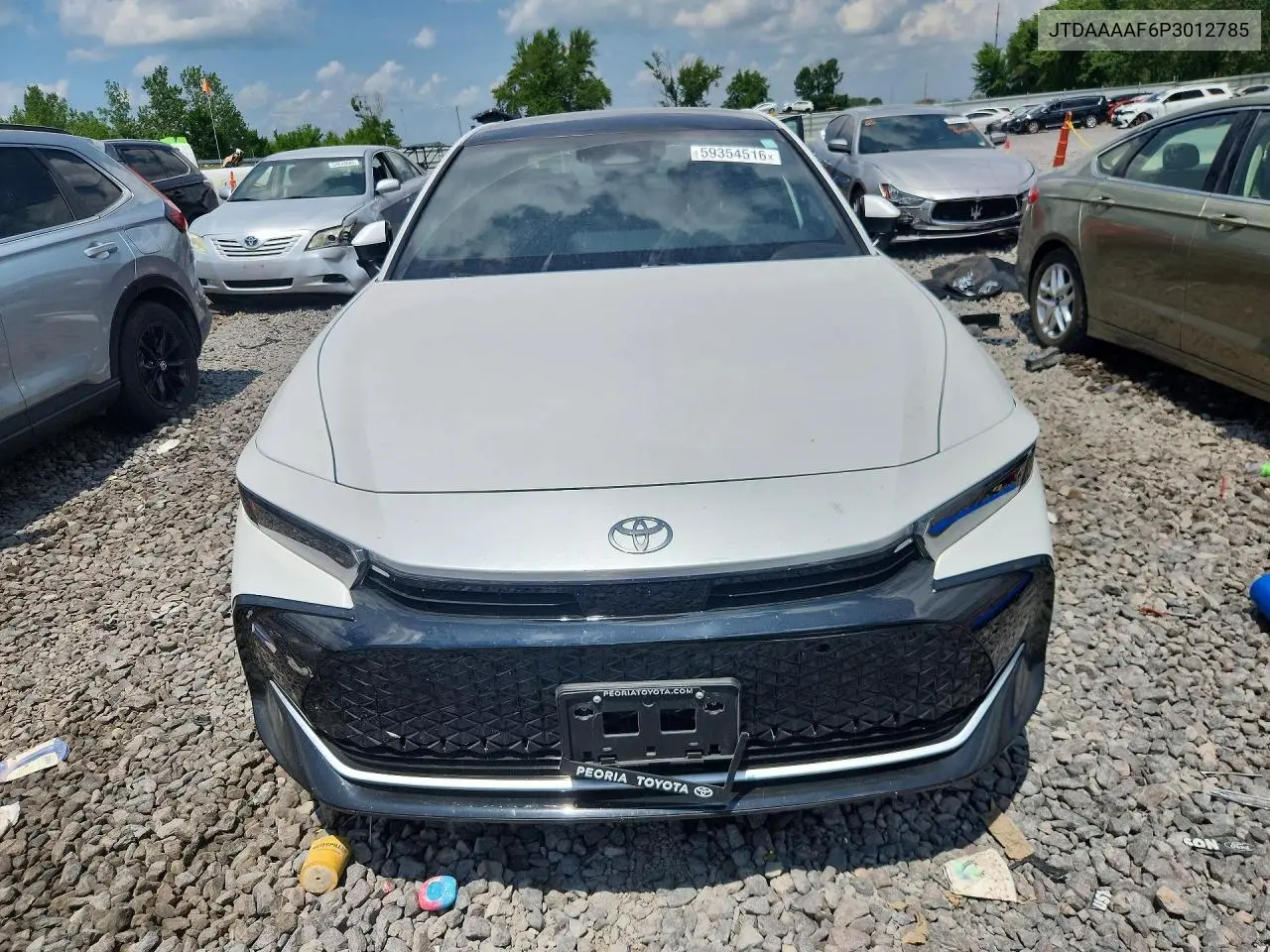 2023 Toyota Crown Limited VIN: JTDAAAAF6P3012785 Lot: 59354516