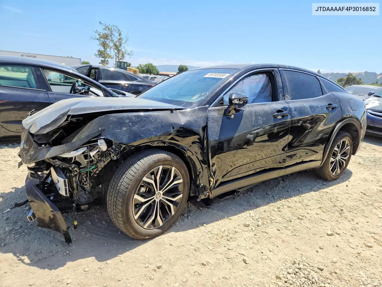 2023 Toyota Crown Xle VIN: JTDAAAAF4P3016852 Lot: 59703556