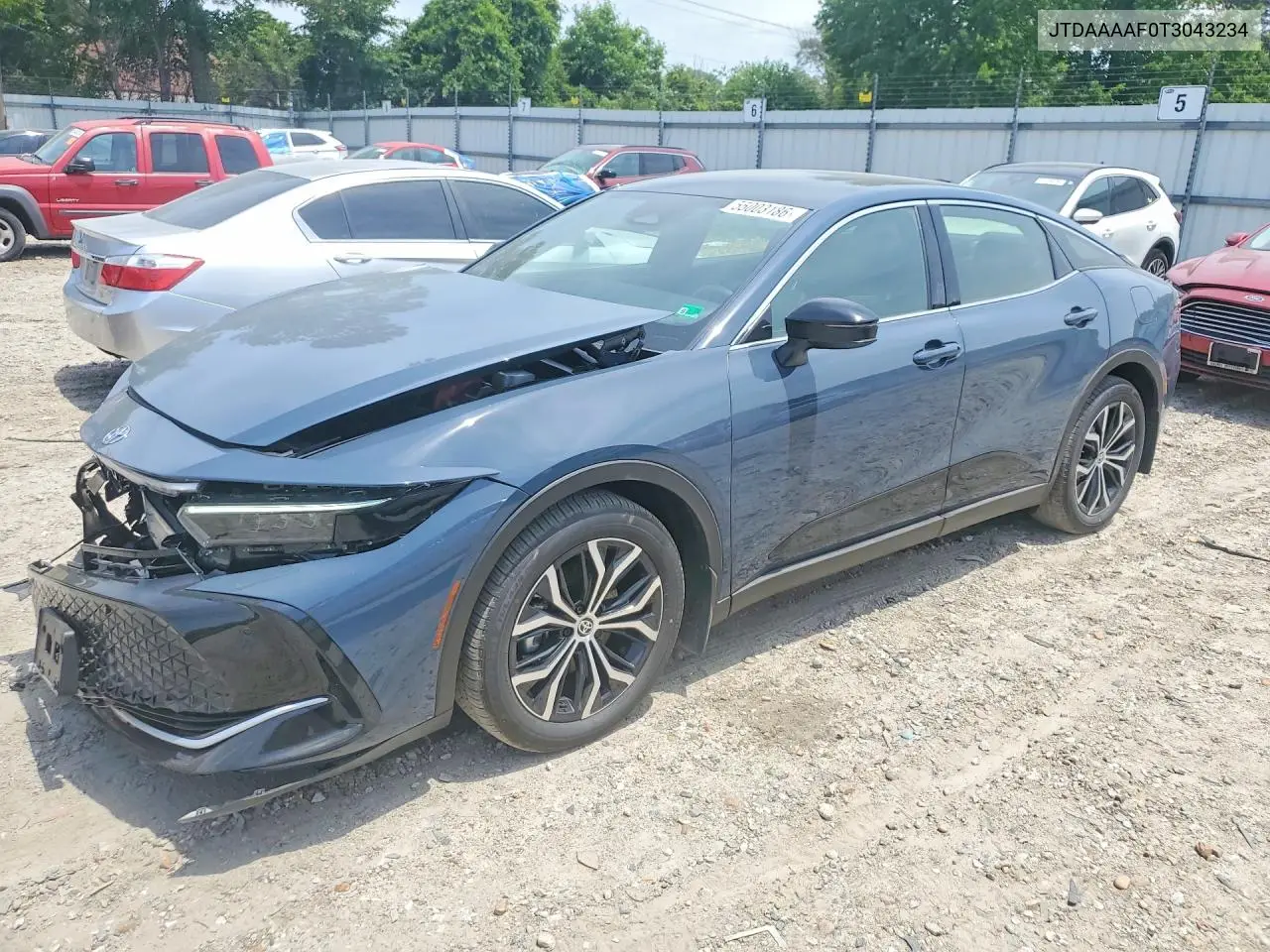2026 Toyota Crown Limited VIN: JTDAAAAF0T3043234 Lot: 55003186