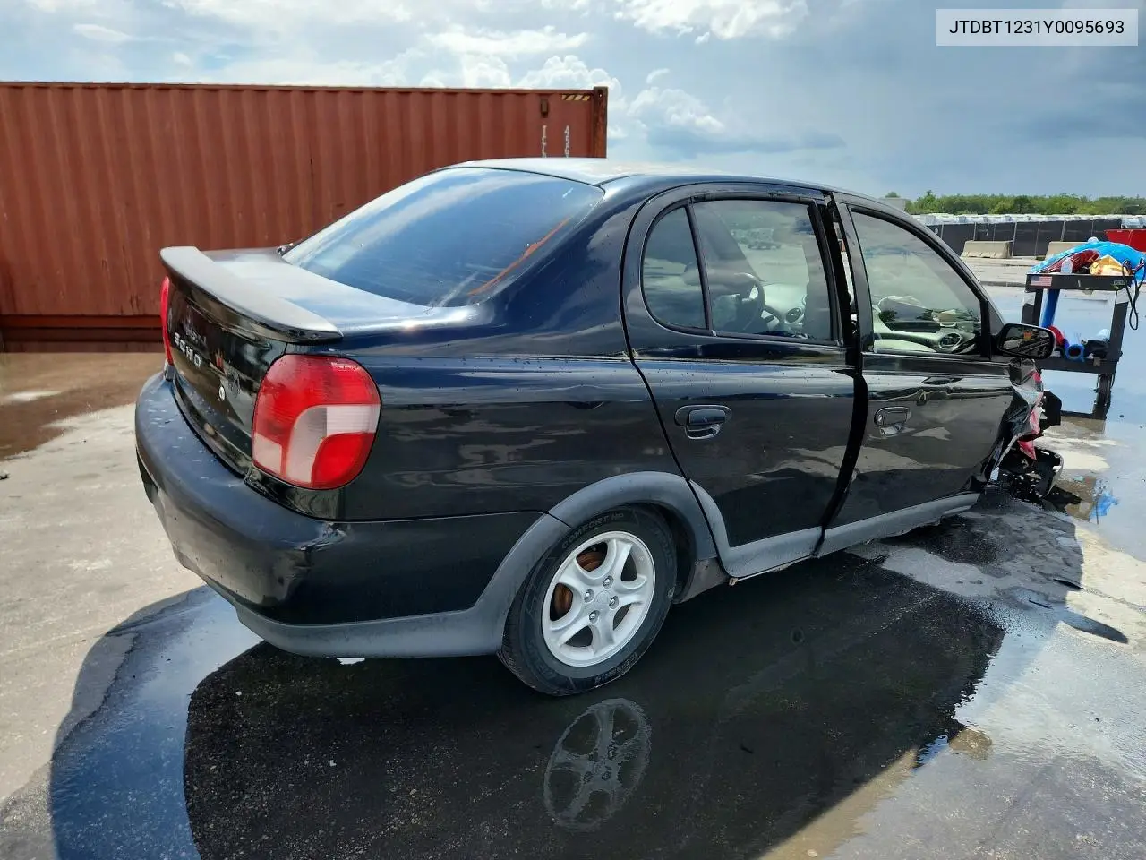 2000 Toyota Echo VIN: JTDBT1231Y0095693 Lot: 54549206
