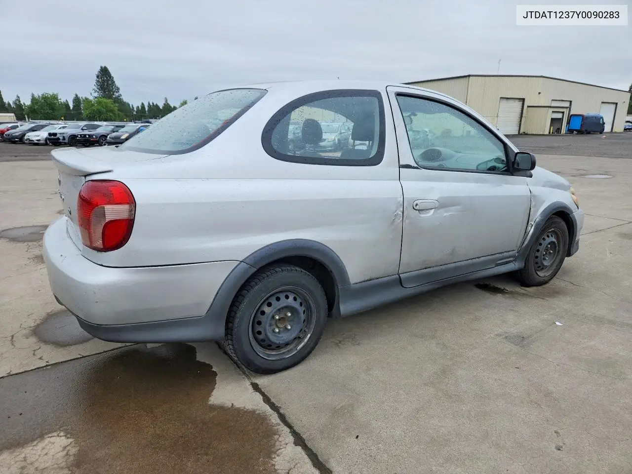 2000 Toyota Echo Base VIN: JTDAT1237Y0090283 Lot: 55364916