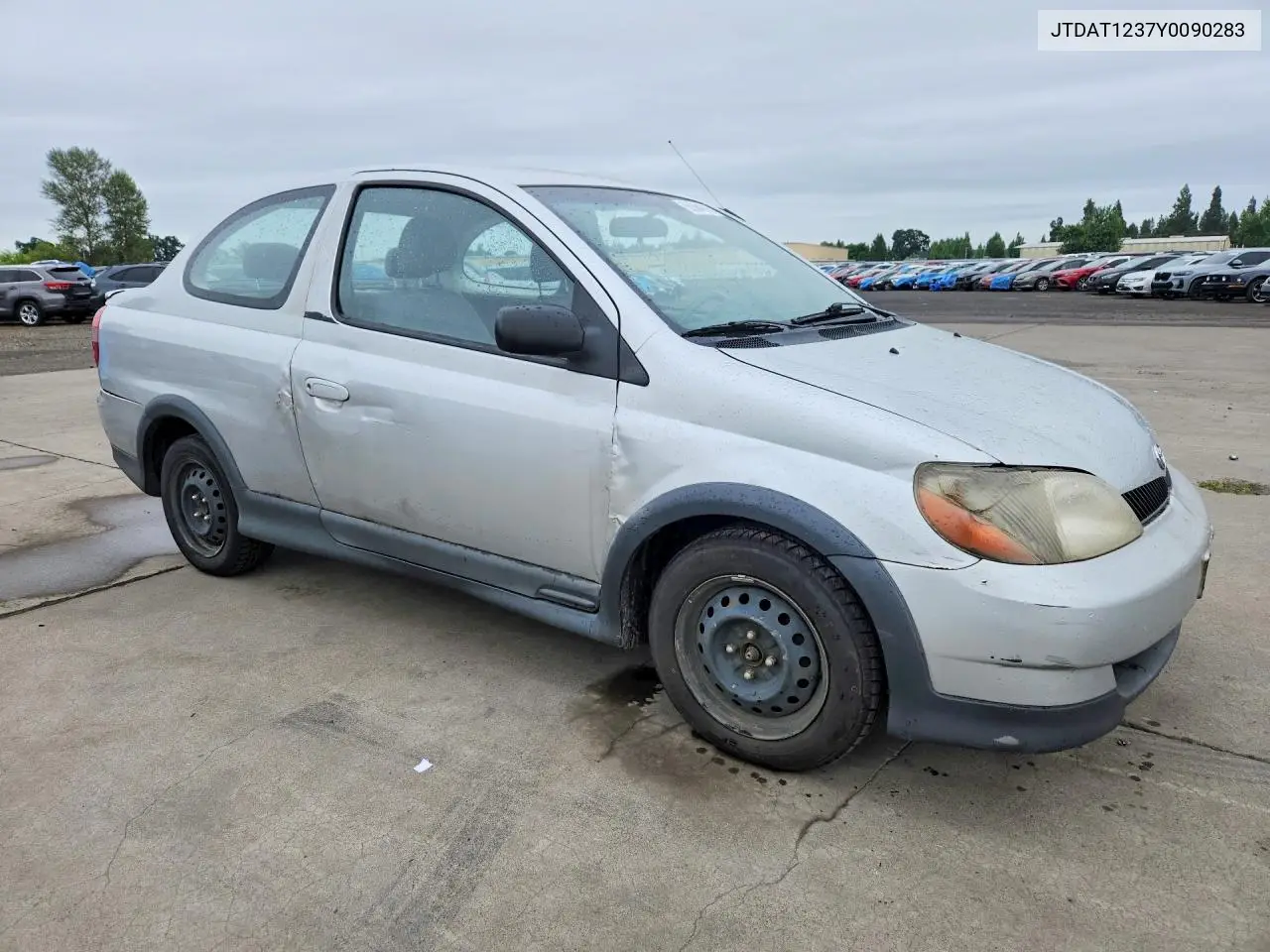 2000 Toyota Echo Base VIN: JTDAT1237Y0090283 Lot: 55364916