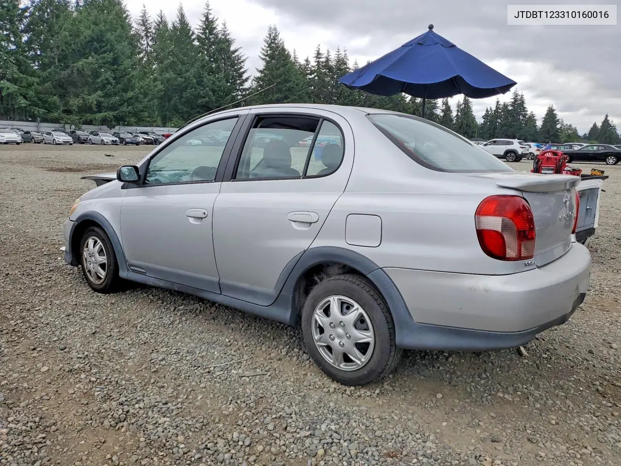 2001 Toyota Echo VIN: JTDBT123310160016 Lot: 41632266