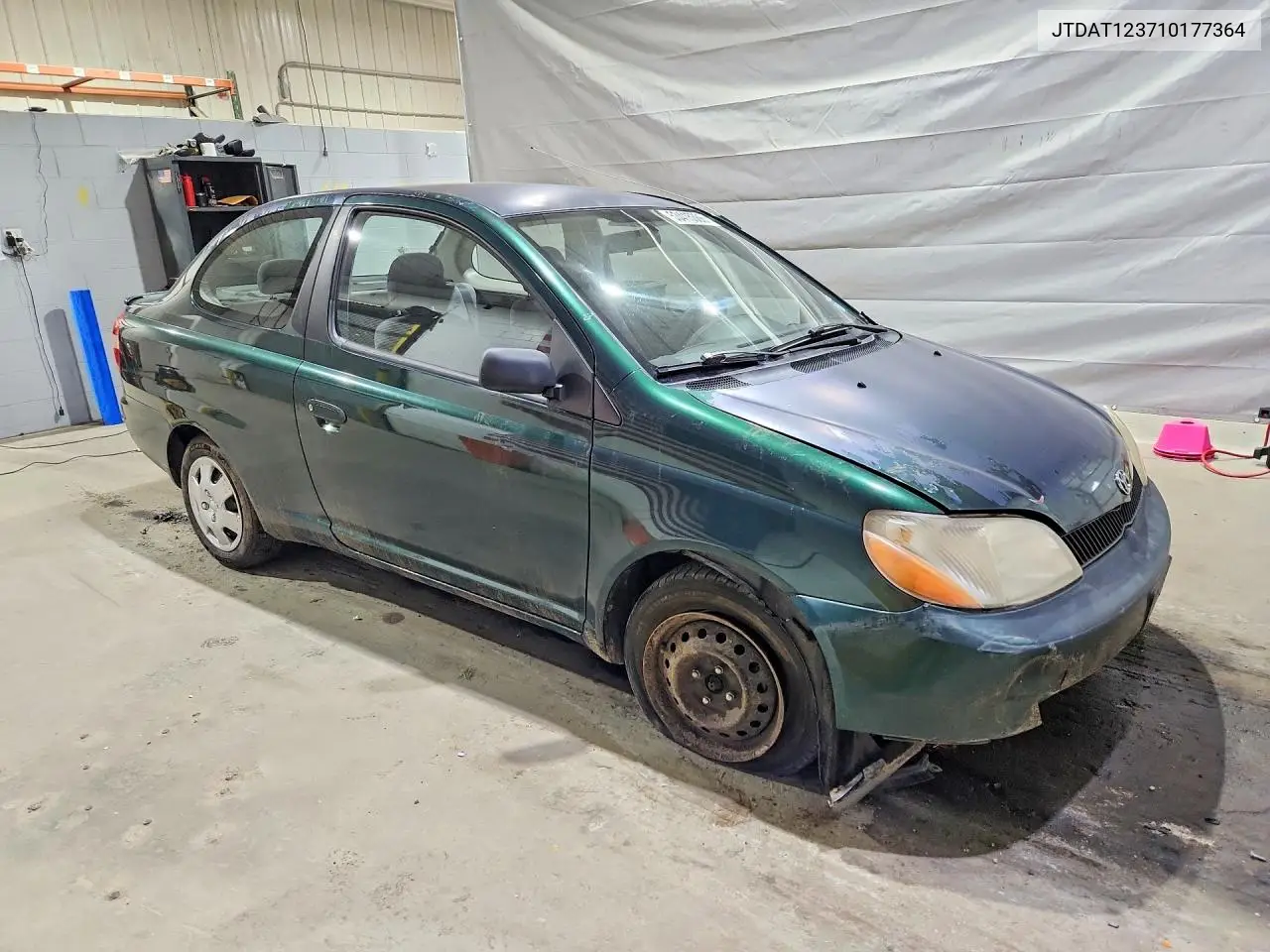 2001 Toyota Echo VIN: JTDAT123710177364 Lot: 53415366