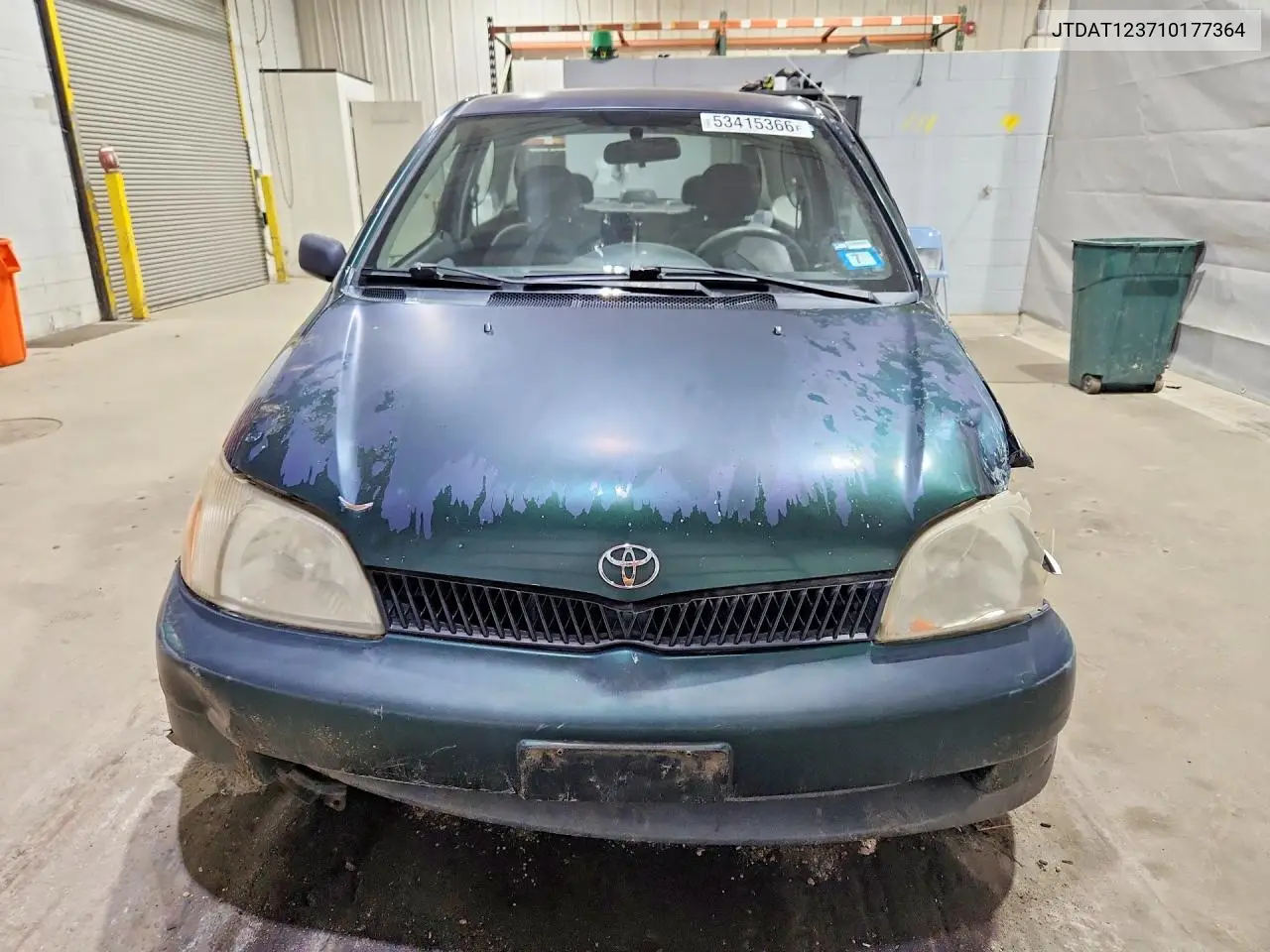 2001 Toyota Echo VIN: JTDAT123710177364 Lot: 53415366