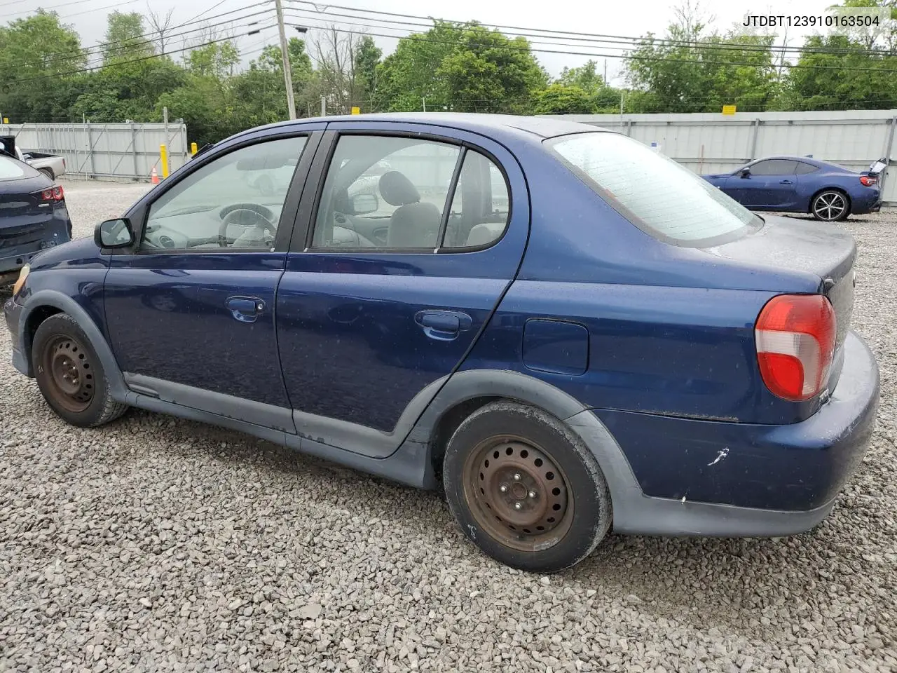 2001 Toyota Echo VIN: JTDBT123910163504 Lot: 57842455