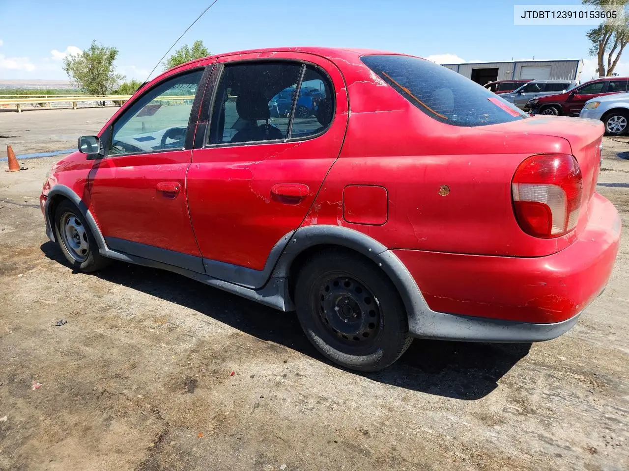 2001 Toyota Echo Base VIN: JTDBT123910153605 Lot: 61177596