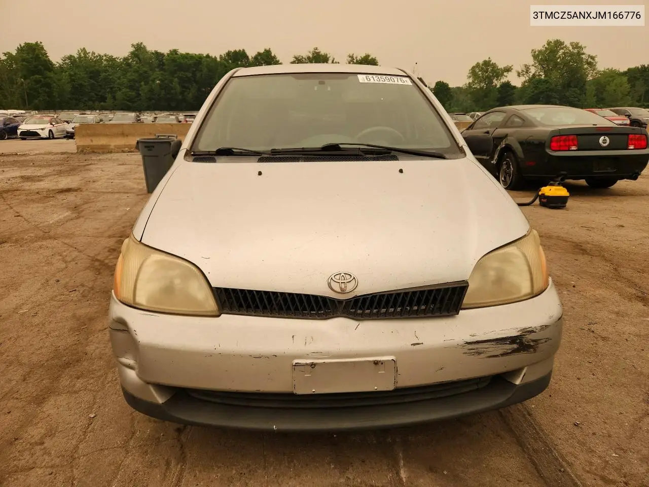 2001 Toyota Echo VIN: 3TMCZ5ANXJM166776 Lot: 61359076