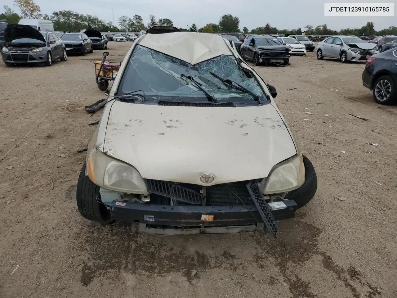 2001 Toyota Echo VIN: JTDBT123910165785 Lot: 81448225
