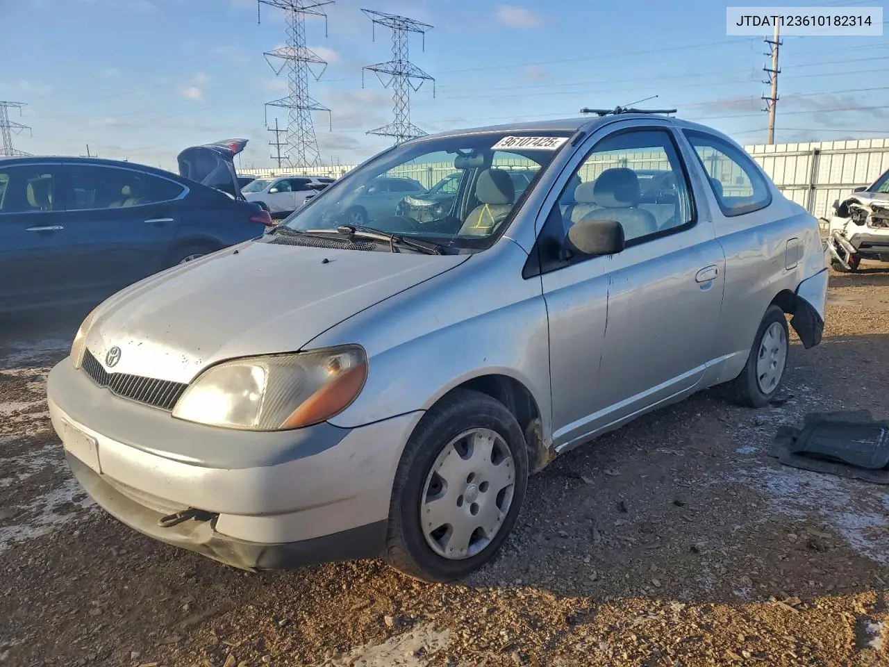 2001 Toyota Echo VIN: JTDAT123610182314 Lot: 96107425