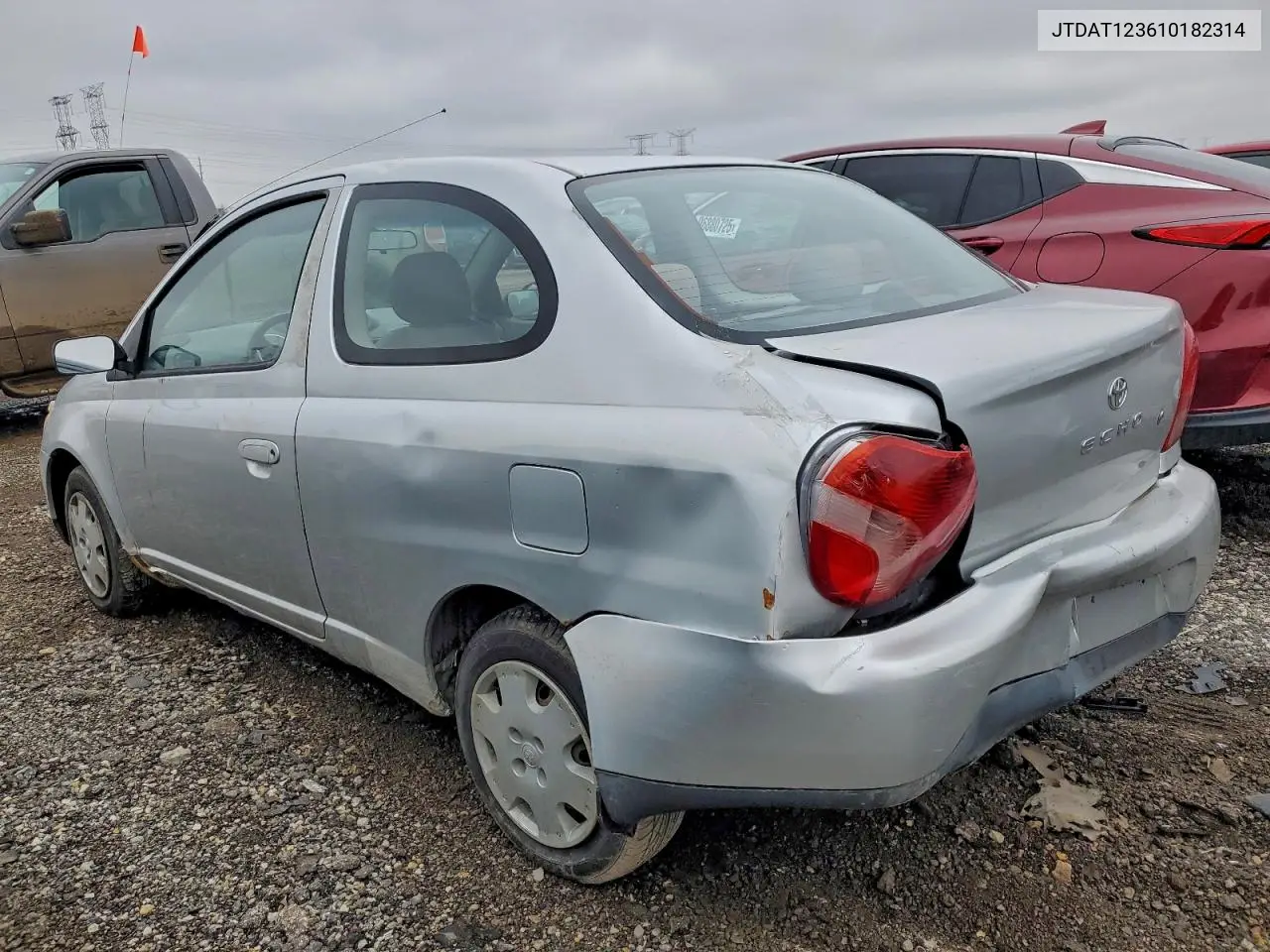2001 Toyota Echo VIN: JTDAT123610182314 Lot: 96107425
