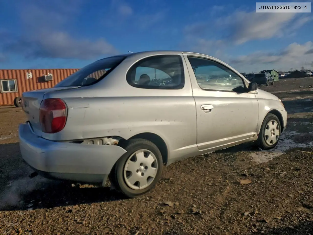 2001 Toyota Echo VIN: JTDAT123610182314 Lot: 96107425