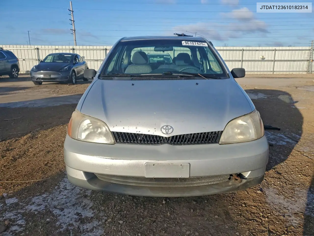 2001 Toyota Echo VIN: JTDAT123610182314 Lot: 96107425