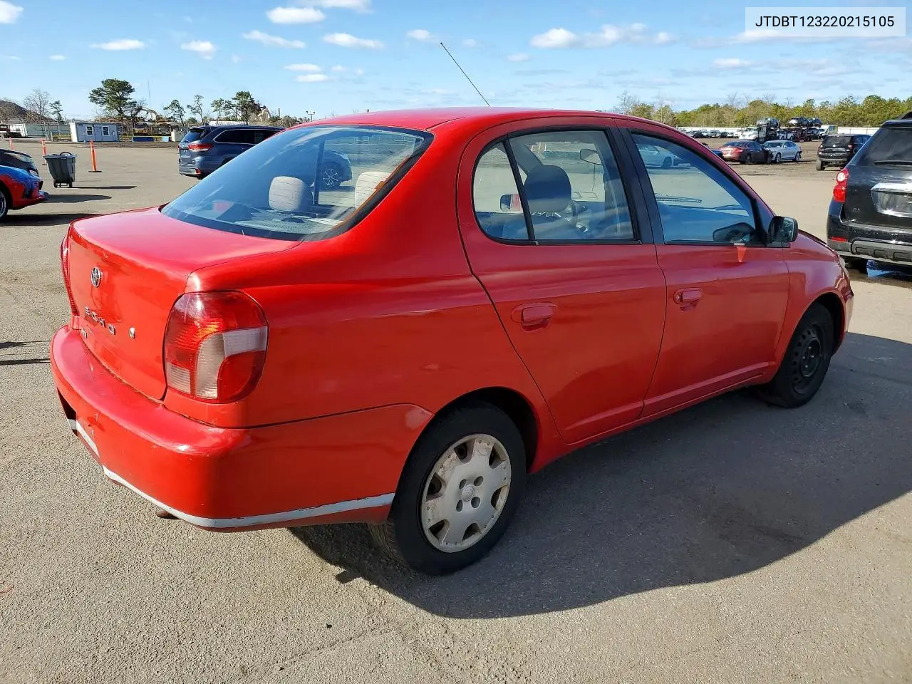 2002 Toyota Echo VIN: JTDBT123220215105 Lot: 48482216