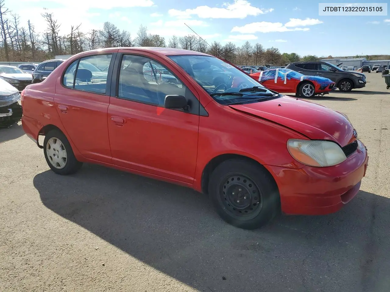 2002 Toyota Echo VIN: JTDBT123220215105 Lot: 48482216