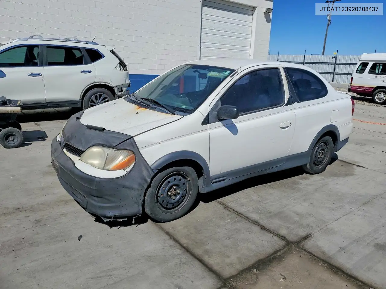 2002 Toyota Echo Base VIN: JTDAT123920208437 Lot: 51855446