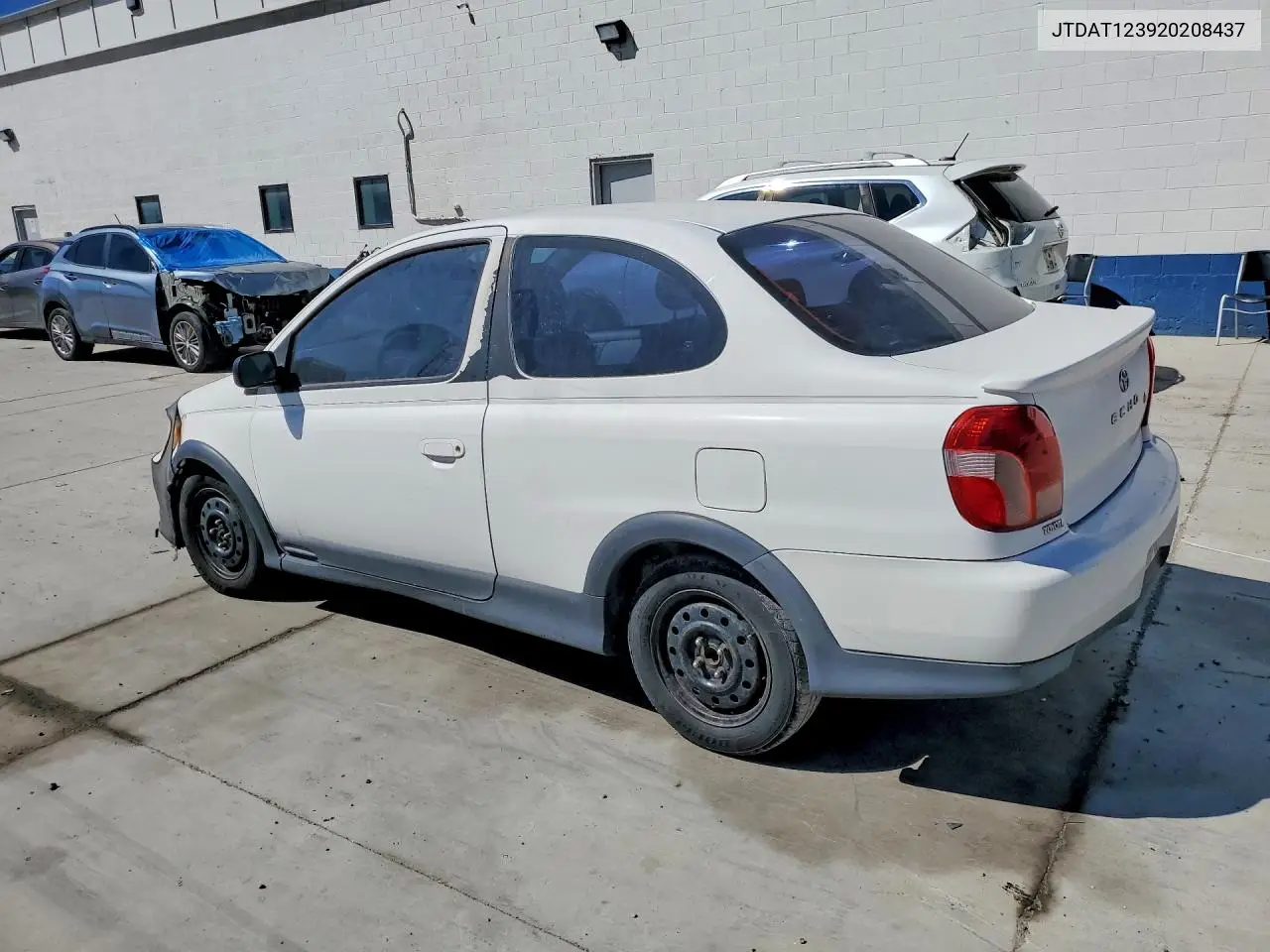 2002 Toyota Echo Base VIN: JTDAT123920208437 Lot: 51855446